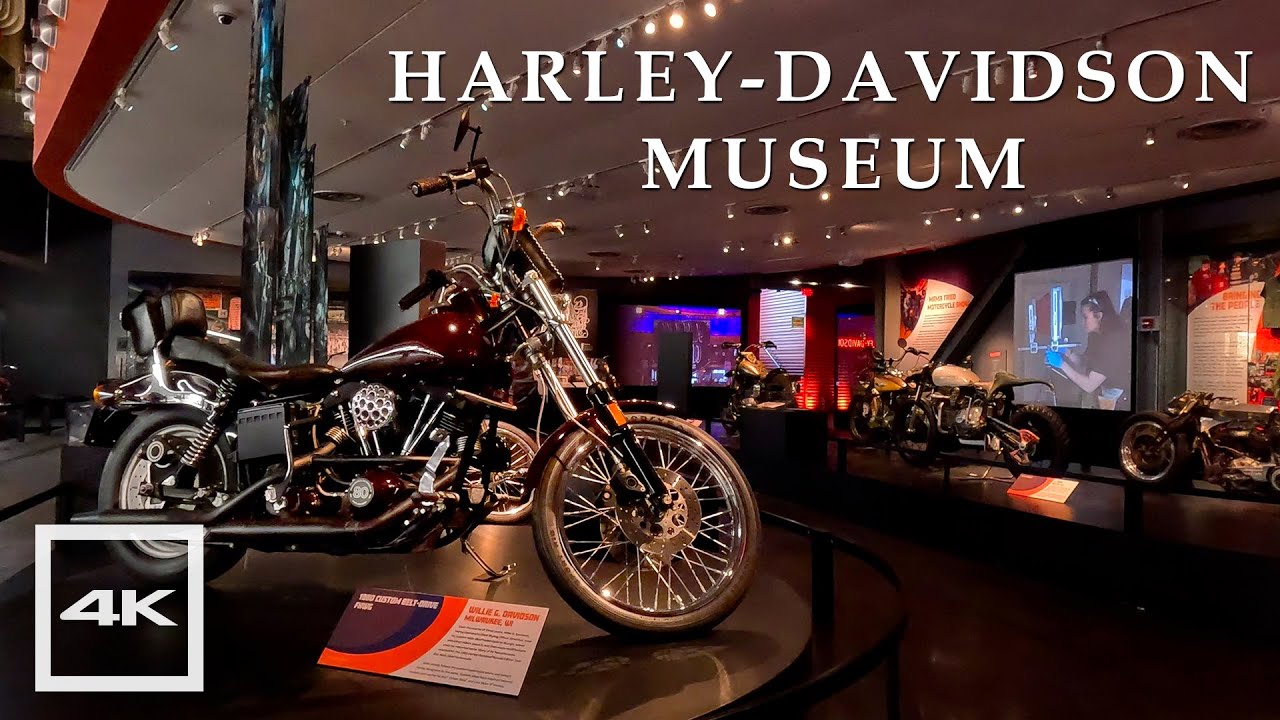Harley Davidson Museum Milwaukee Wisconsin | Virtual tour 4K
