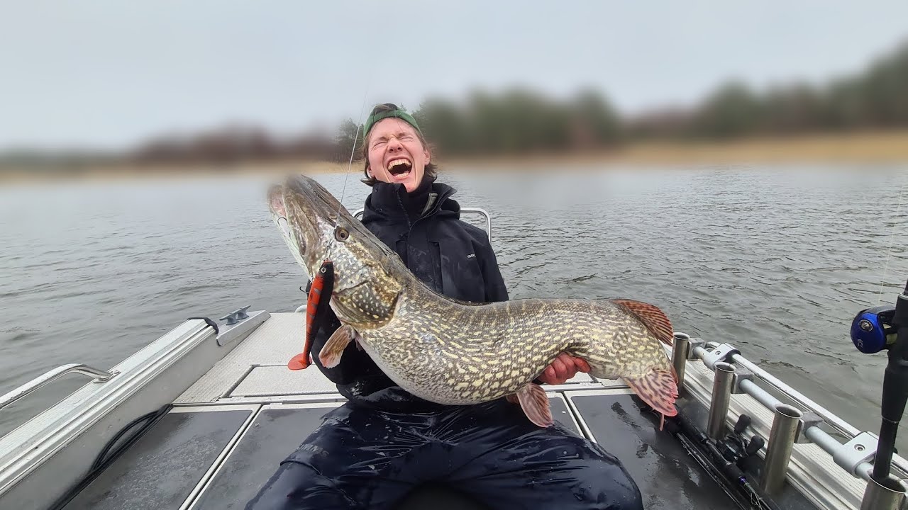 Vi kom helt rätt - gädda på 16,68kg!