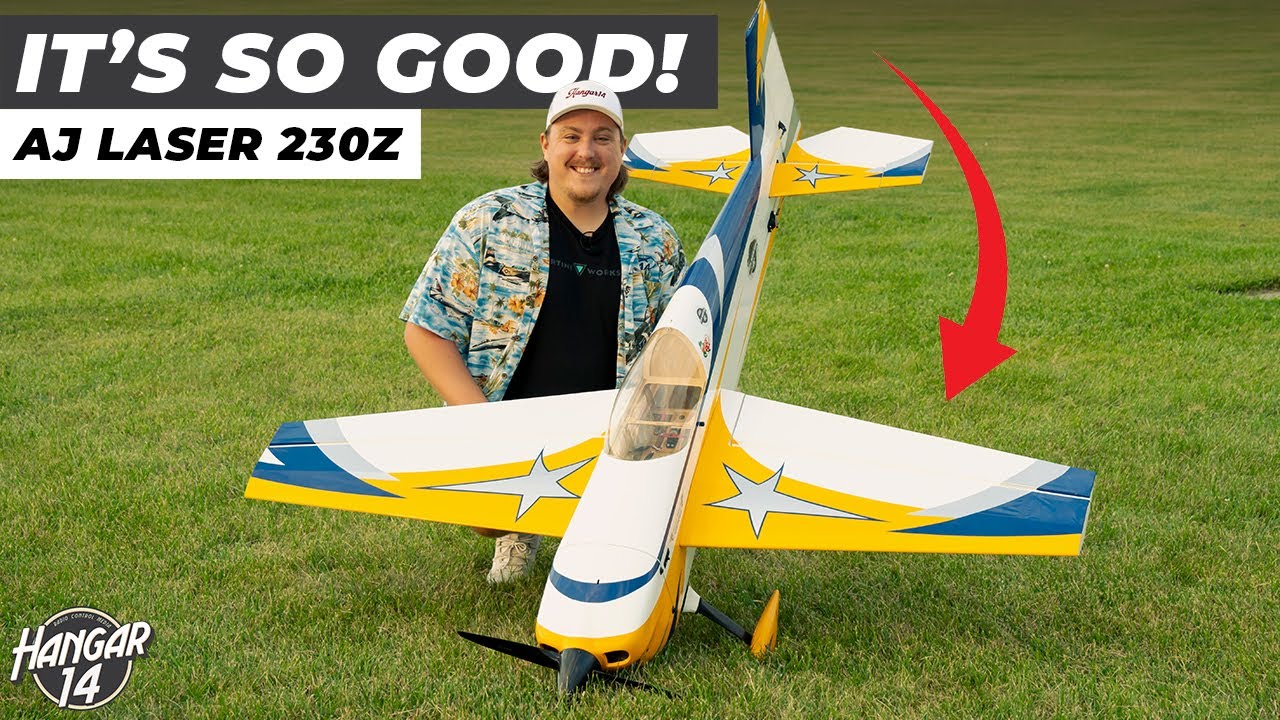 Do I Still Have What it Takes to Fly This RC Plane? AJ Aircraft Laser 230Z