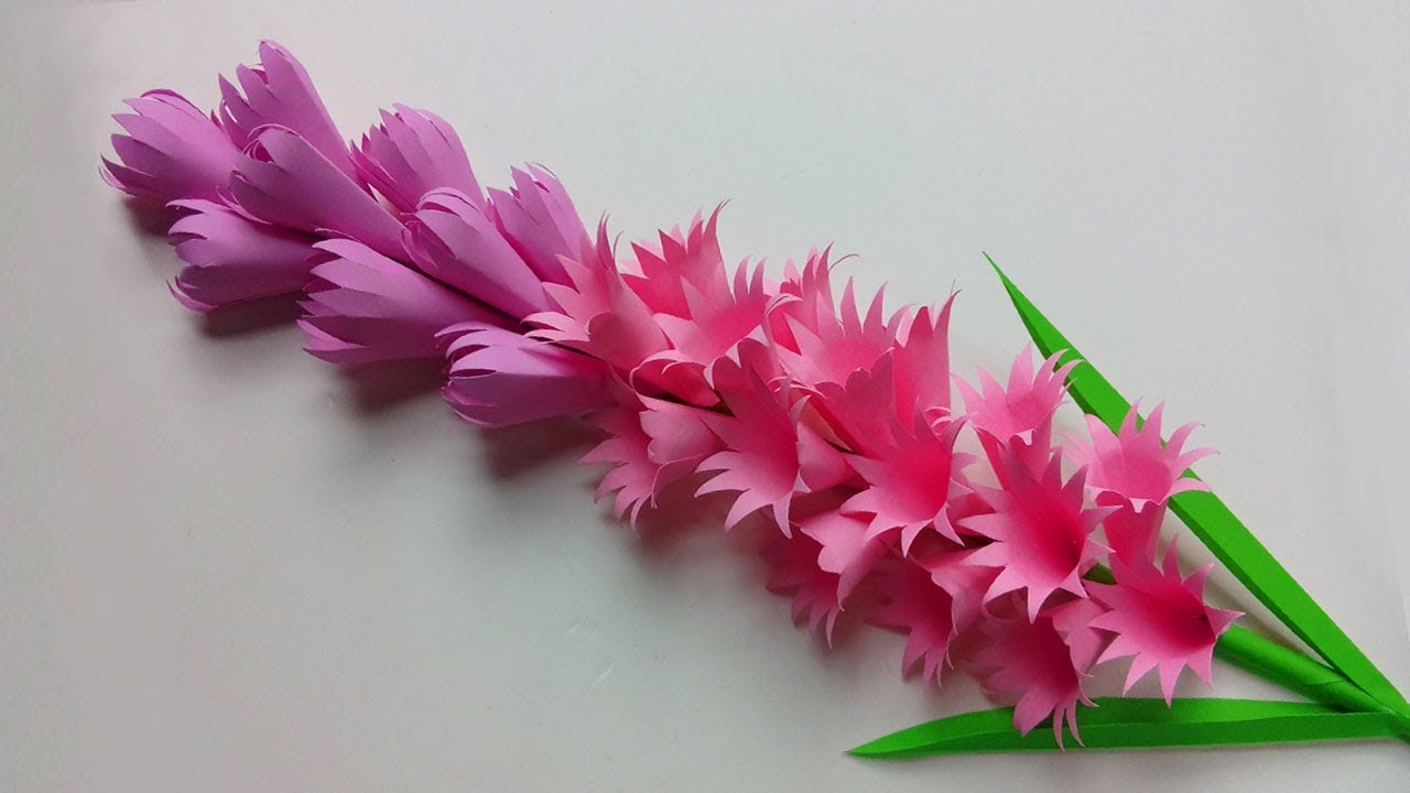 How to Make A Gift Easy Paper Flowers | Handmade Gift Ideas