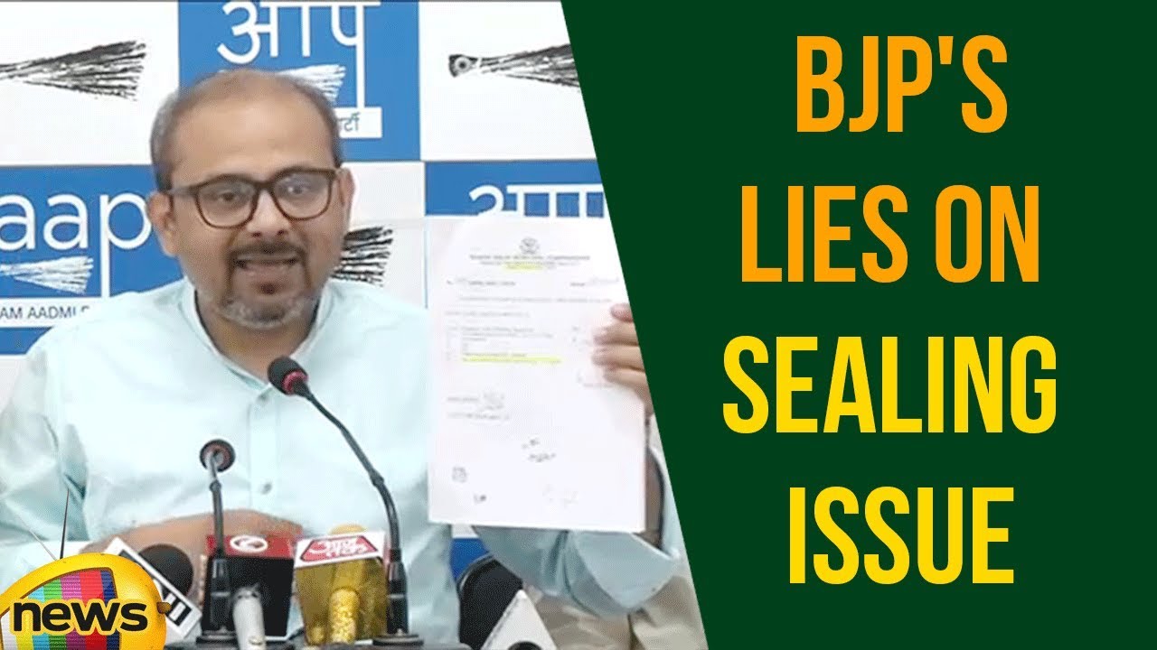 Dilip Pandey Exposes BJP's lies On Sealing And The Issue Of 351 Roads | Mango News