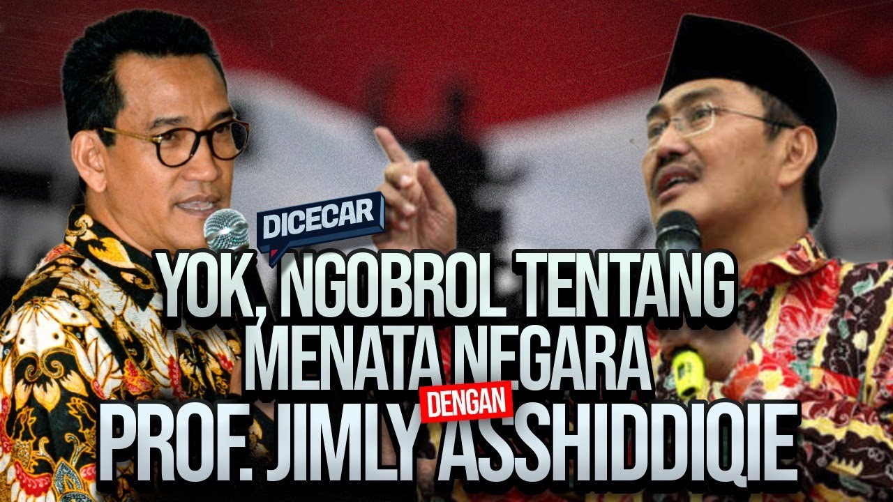 WAJIB TONTON, INI PERCAKAPAN 'DAGING SEMUA' DENGAN PROF. JIMLY TENTANG MASA DEPAN INDONESIA!