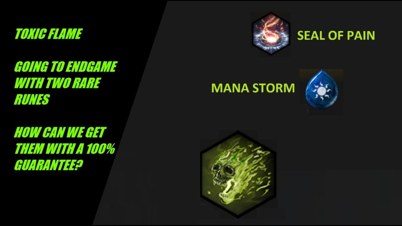 UNDECEMBER Toxic Flame Endgame Rare Runes & How to get them