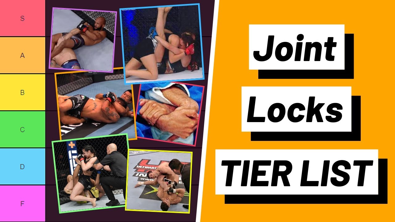 Joint Locks in MMA TIER LIST