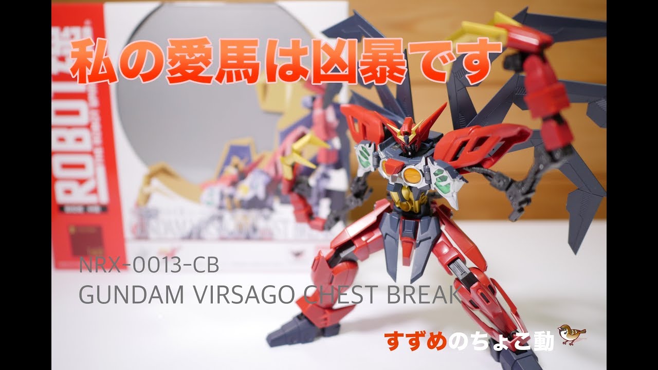 私の愛馬は凶暴です【ROBOT魂 ガンダムヴァサーゴ チェストブレイク】 /  THE ROBOT SPIRITS GUNDAM VIRSAGO CHEST BREAK
