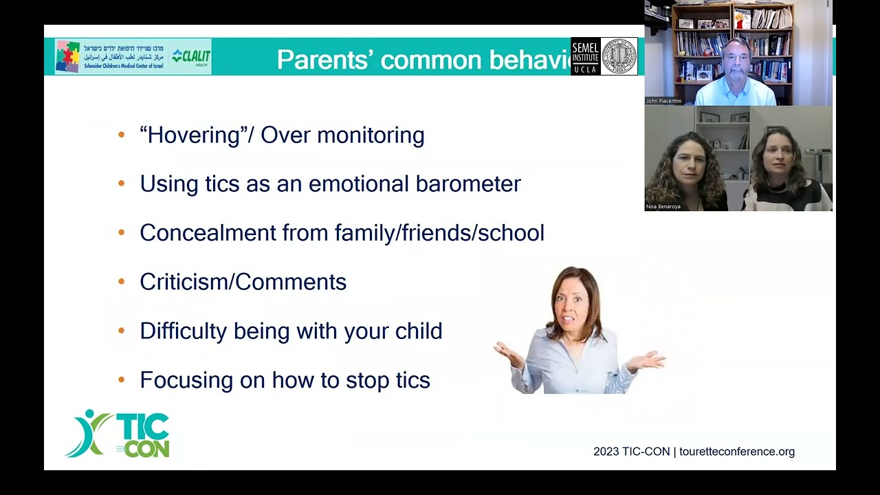 Parental burden in TS families - How can parents live well with tics