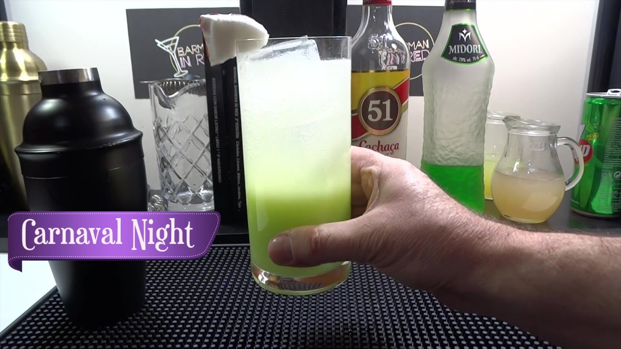 Como hacer el CARNAVAL NIGHT # un rico coctel para las fiestas ✨
