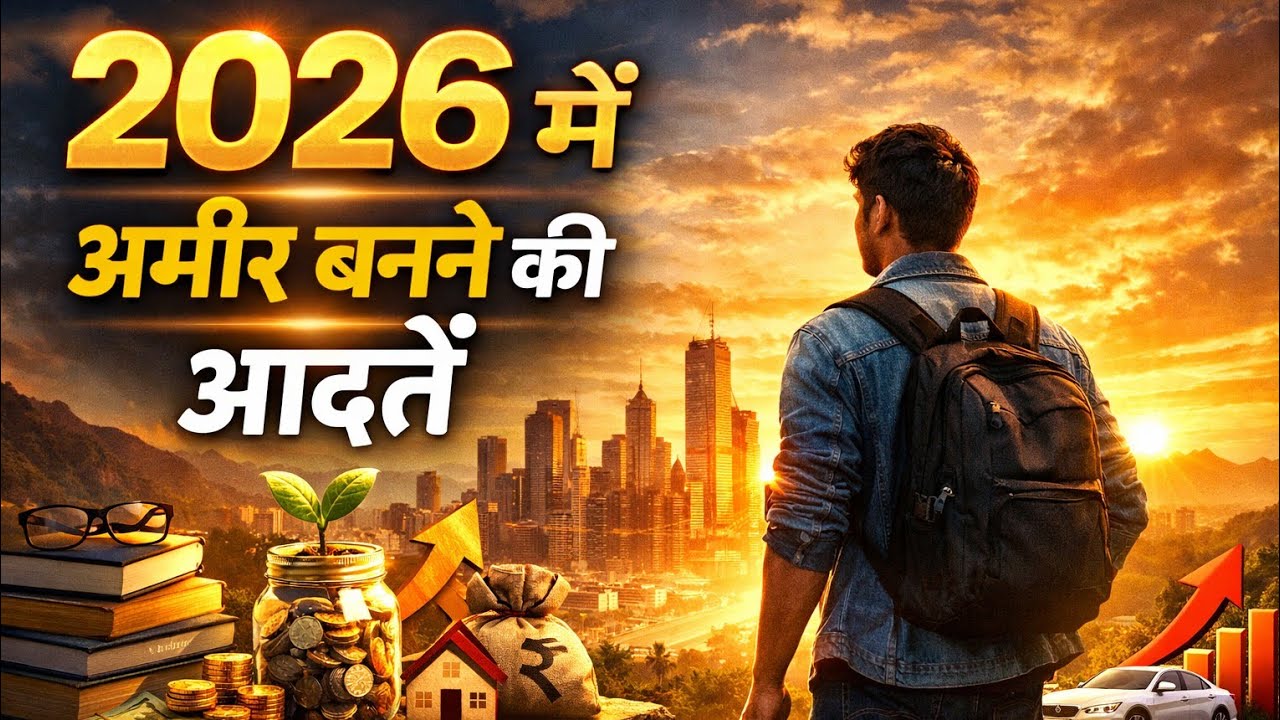 2026 में अमीर बनने की आदतें | Rich Mindset Motivation Hindi