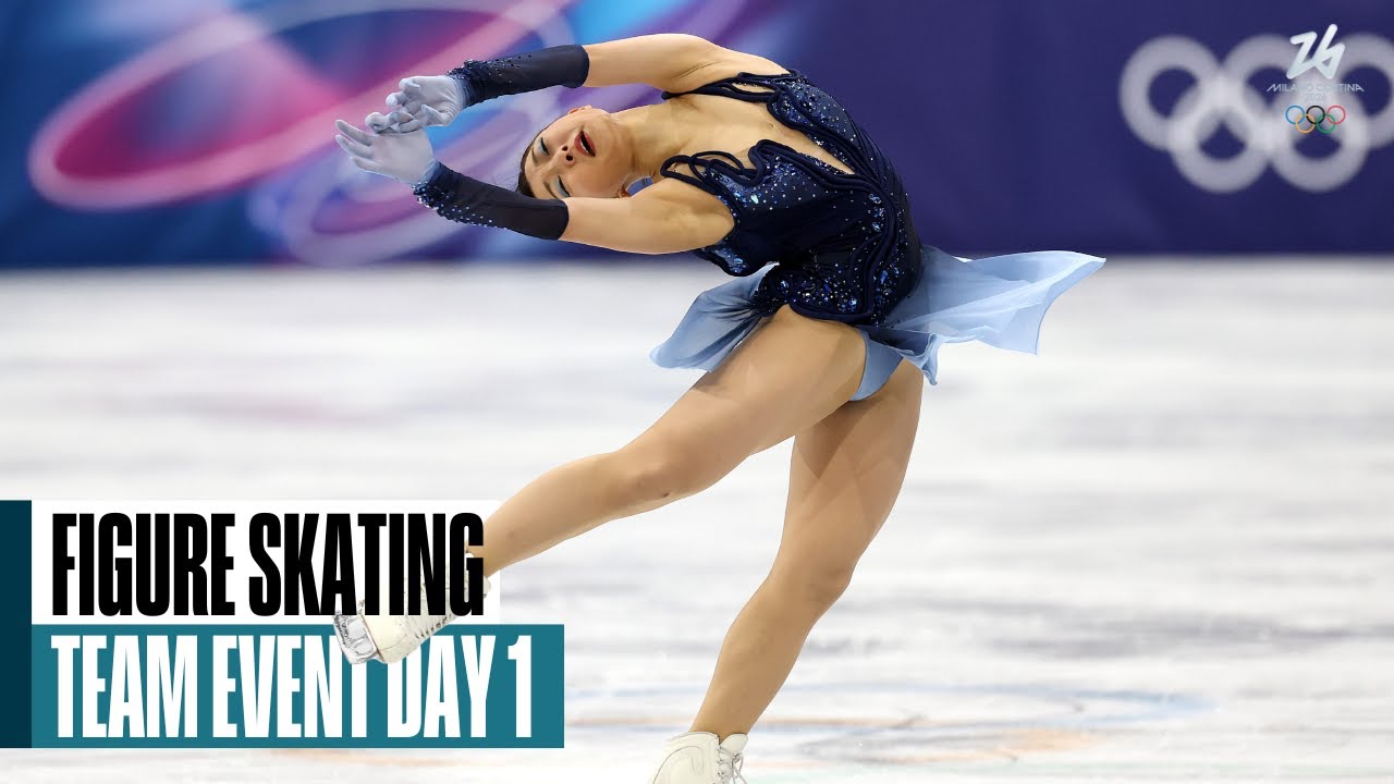Re-𝙇𝙄𝙑𝙀 Winter Olympics! Figure Skating - Team Event Day 1 | #MilanoCortina2026