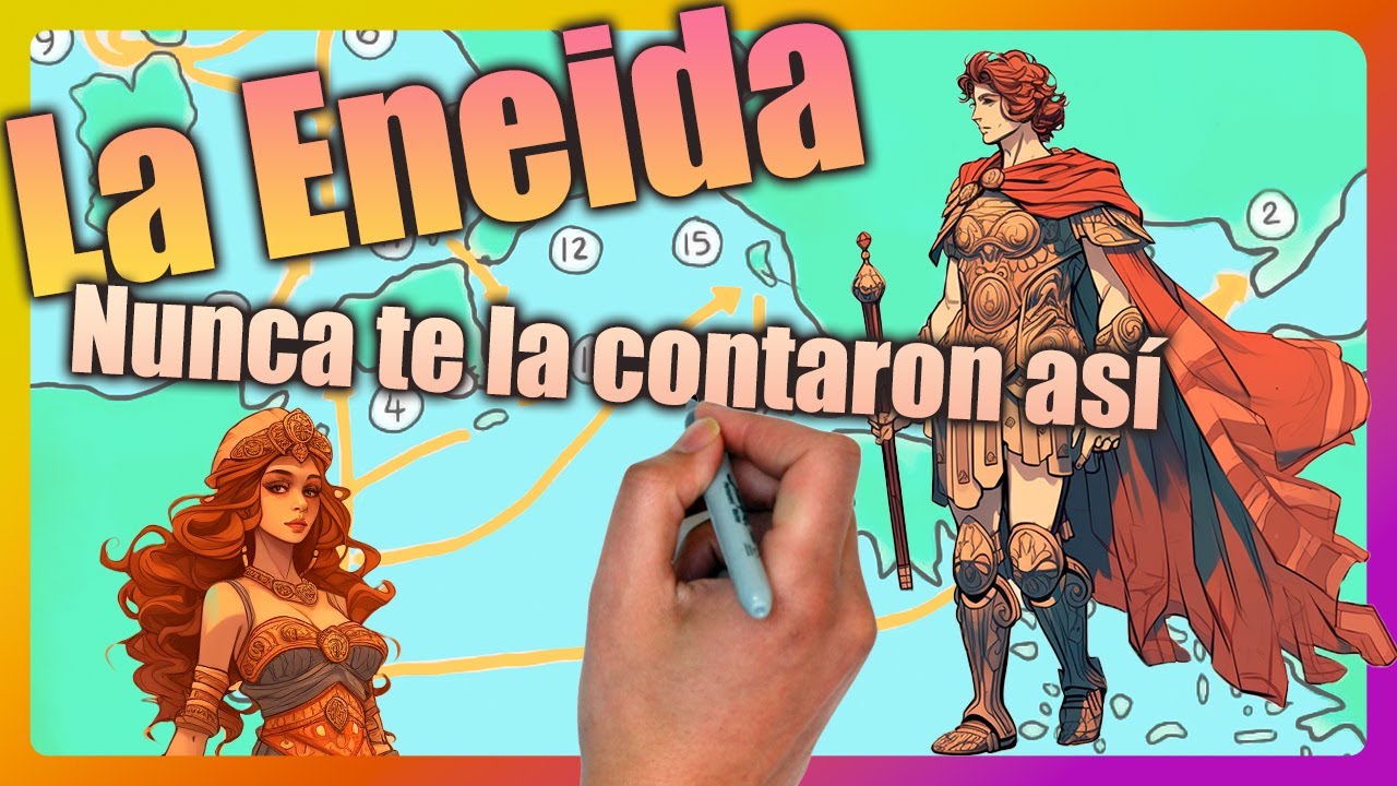 📖 La ENEIDA de Virgilio: RESÚMEN completo en 7 minutos.