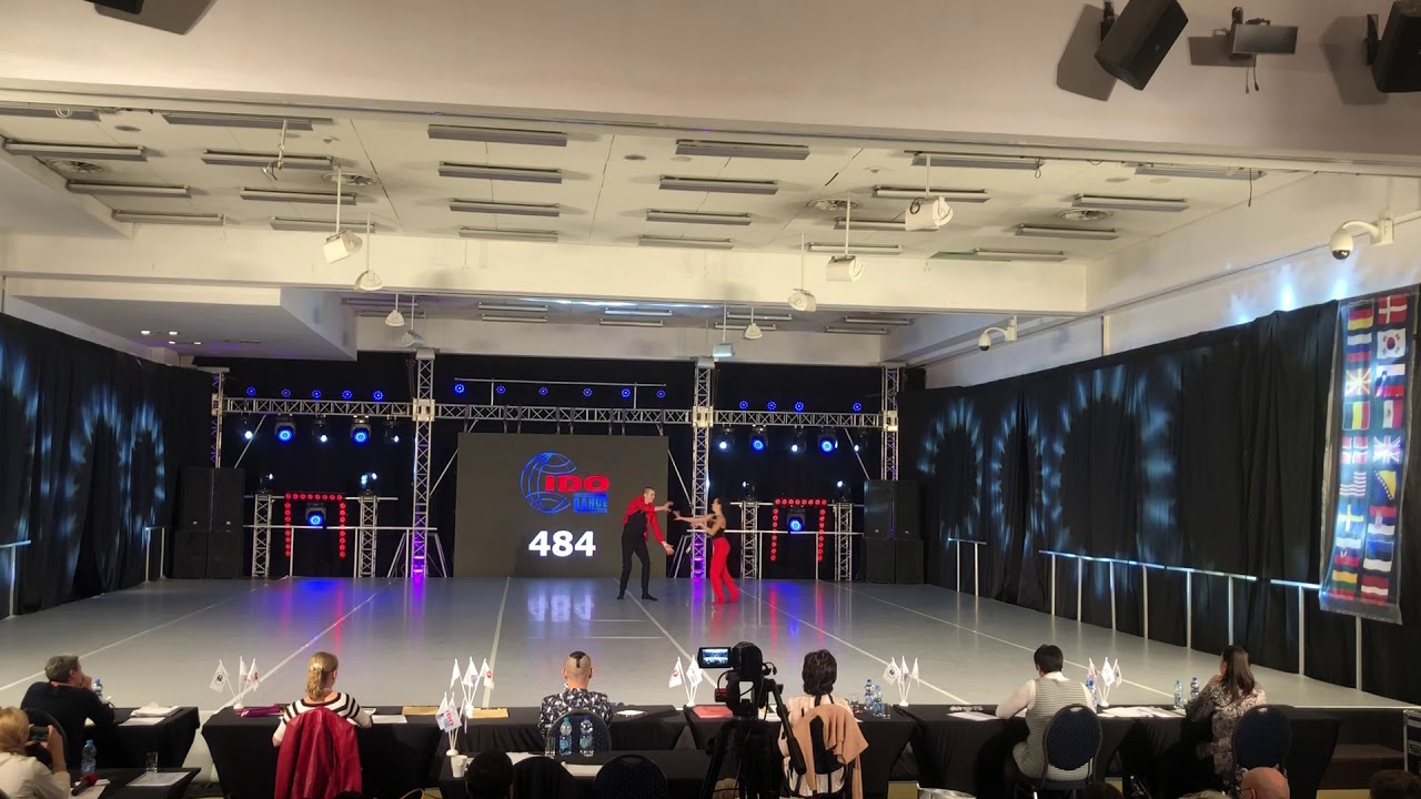 KOMULAINEN ALEX & JANATUINEN YASMIN, IDO WORLD ADULT JAZZ DUO CHAMPIONS 2018