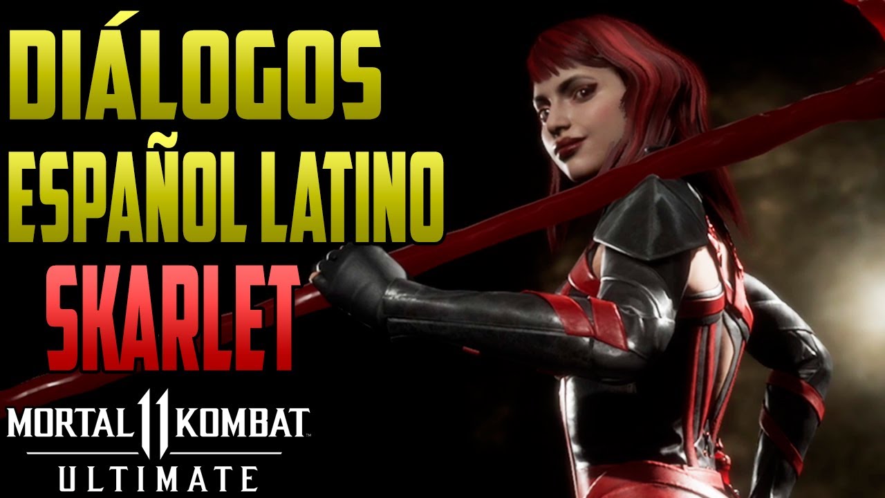 Mortal Kombat 11 Ultimate | Diálogos de Skarlet en Español Latino |