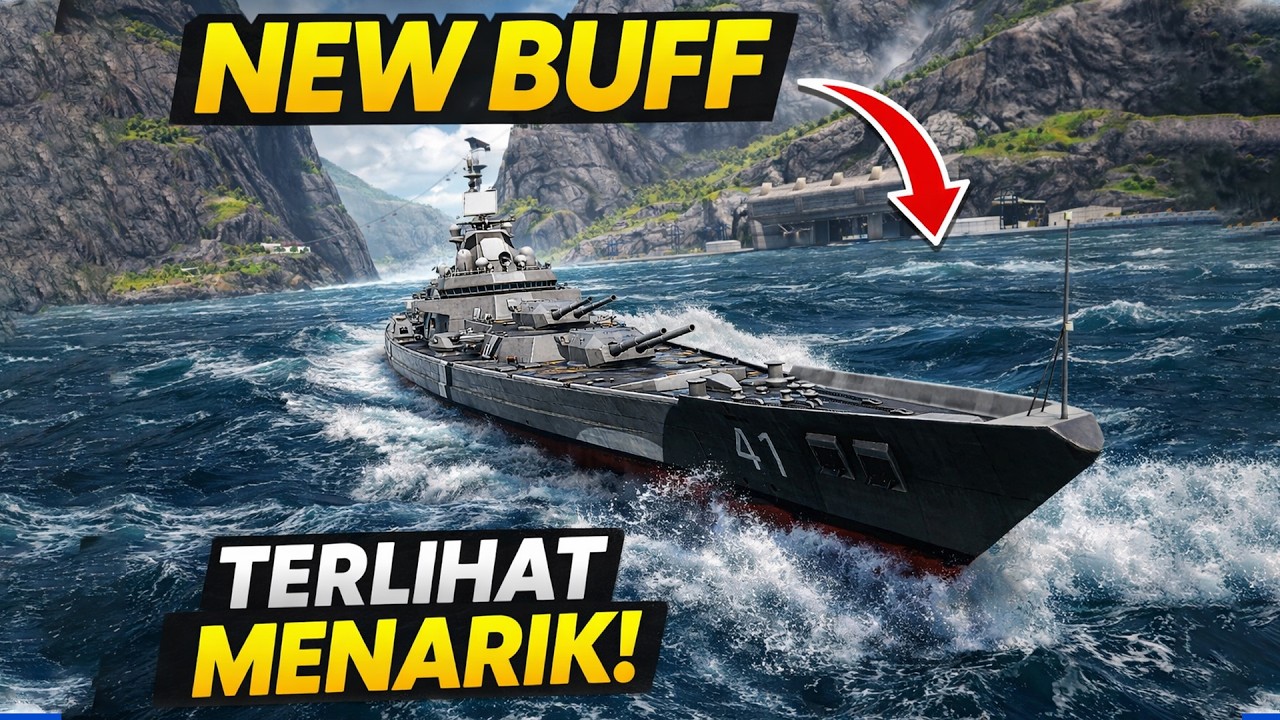 FGS Bismarck DI-BUFF GILA! 🔥 Damage Naik + Slot Rudal Baru, Harga Langsung Meroket!  Modern Warships