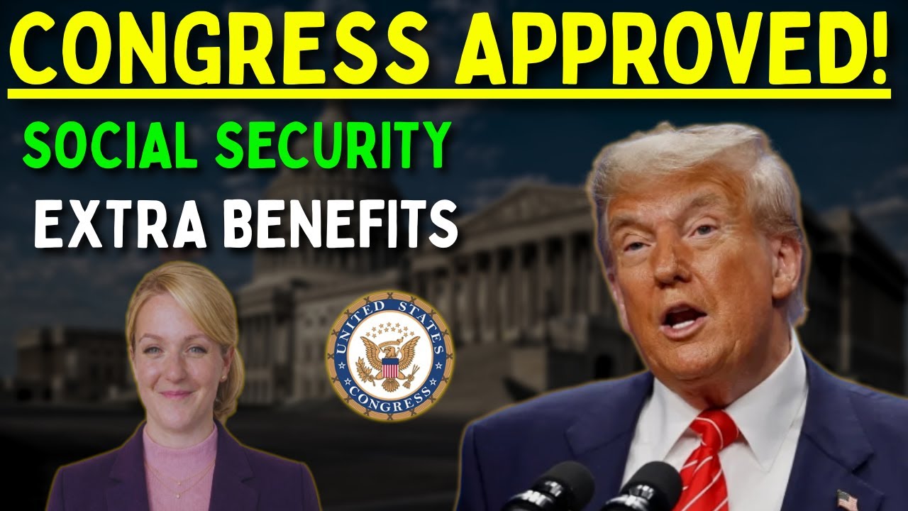 Yes It Happened Congress approved the bill for Social Security and Extra Benefits For All Eligible