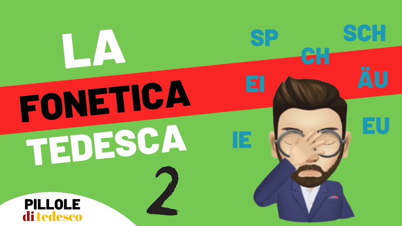 Tedesco A1 - LA FONETICA TEDESCA 2 : LETTERE, DITTONGHI E GRUPPI DI CONSONANTI - #7