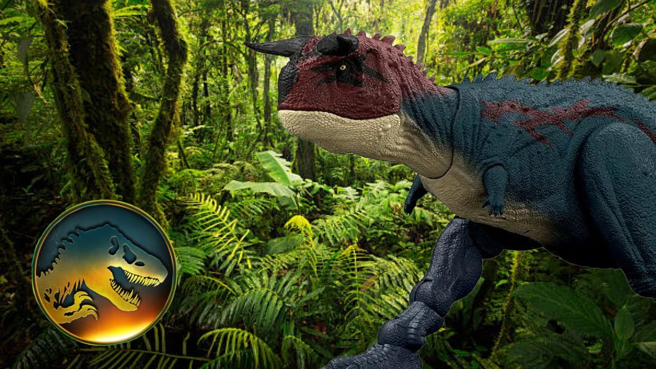 Jurassic World: Survival Carnotaurus toy review ￼
