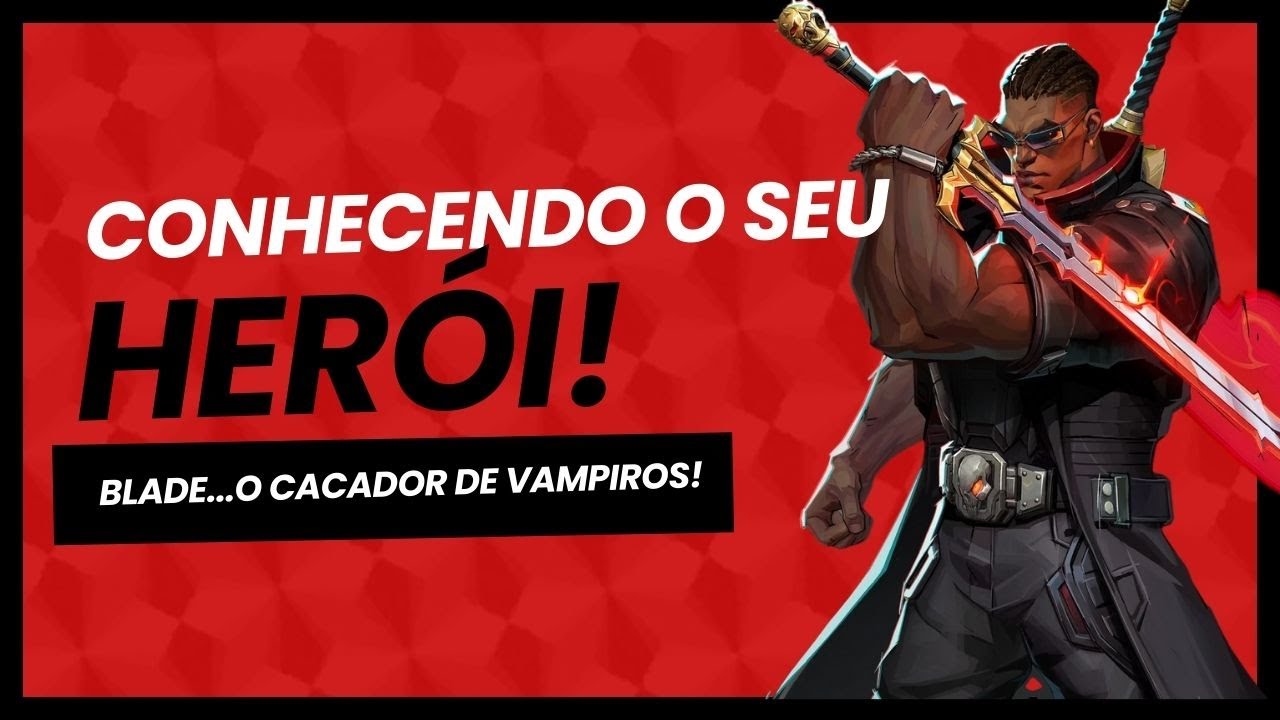 Conhecendo o  seu herói #1: Blade...o caçador de vampiros