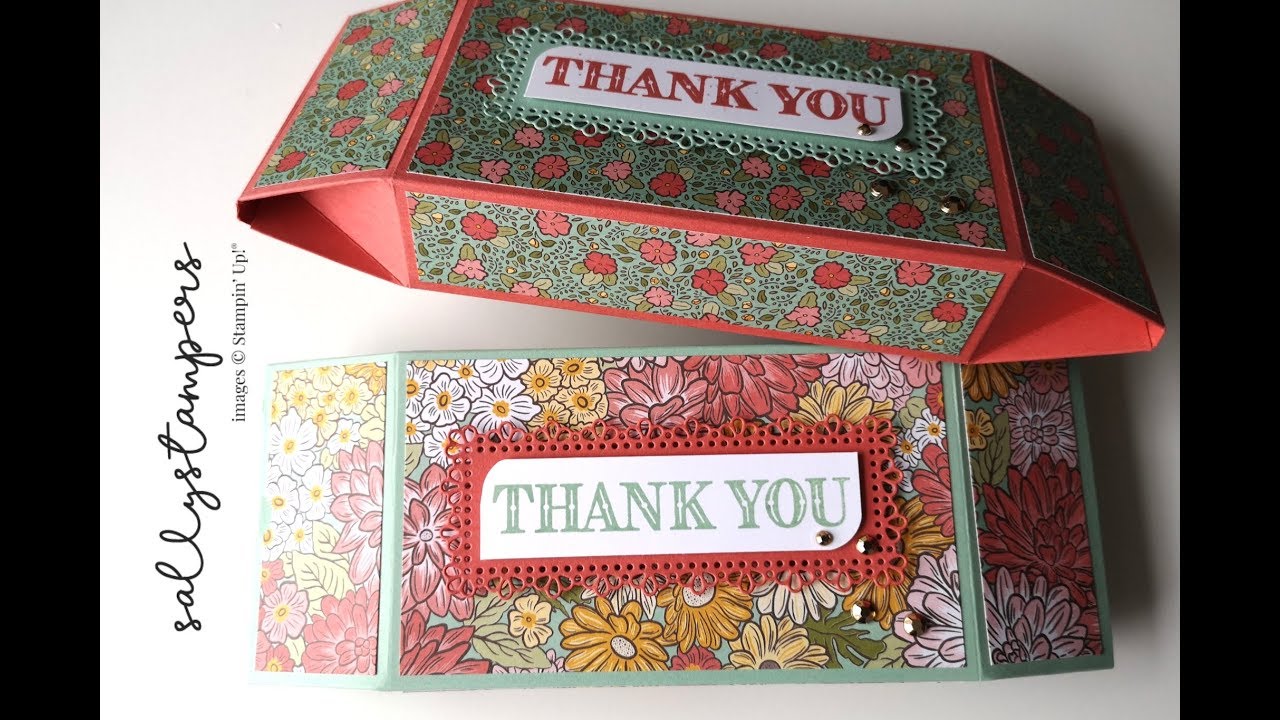 Fold Flat Double Faceted Box