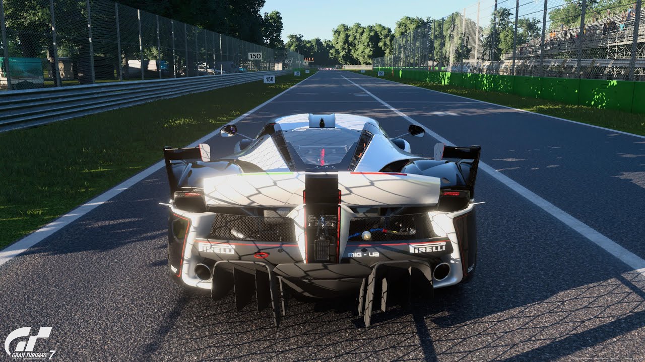 Gran Turismo 7 | Ferrari FXX K '14 - Monza Full Course [4K PS5 Pro]