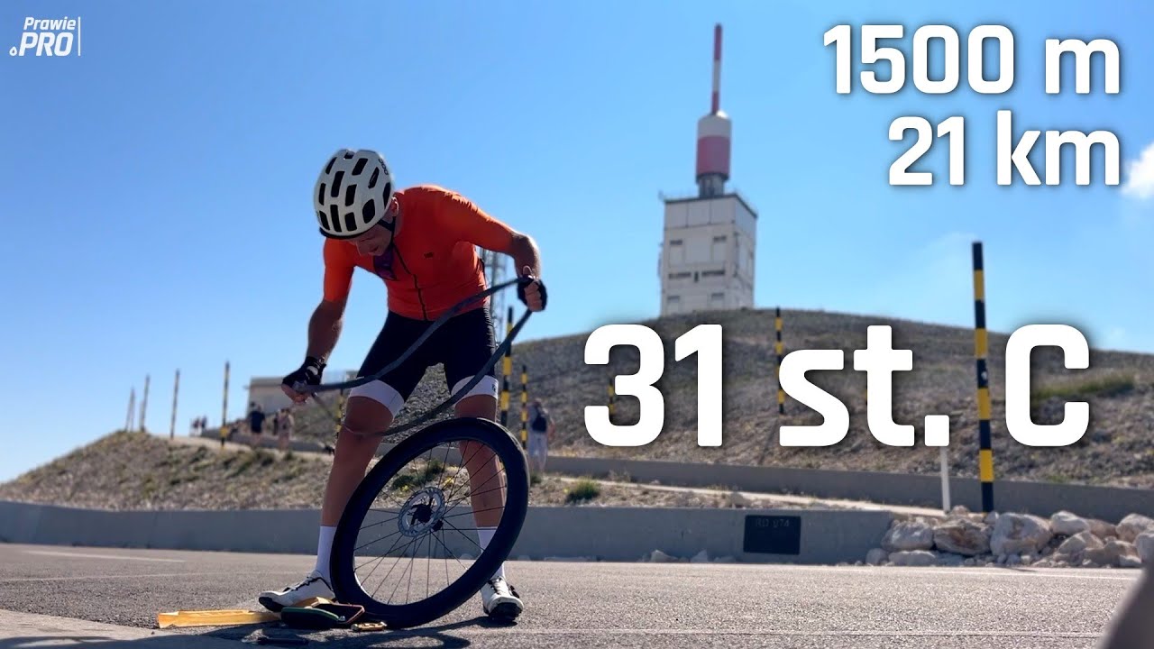 Mont Ventoux mnie pokonał. Absolutnie najtrudniejszy podjazd kolarski w moim życiu.