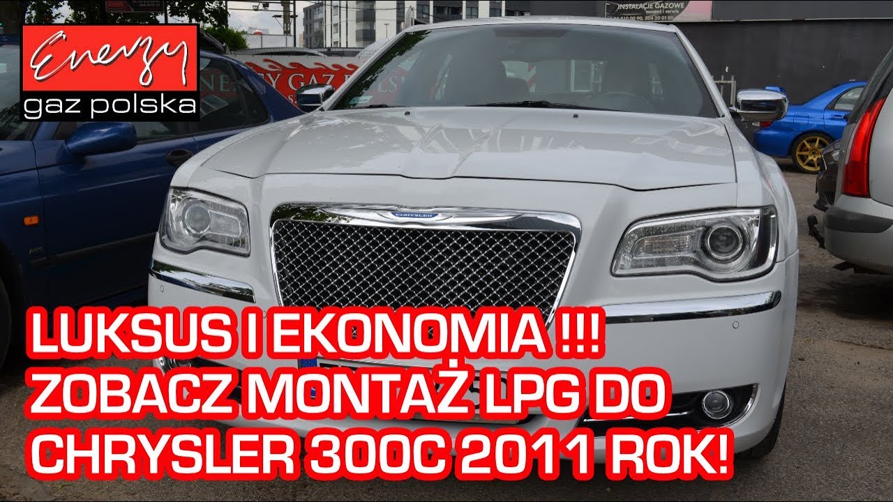Montaż LPG Chrysler 300C 3.6 296KM 2011r w Energy Gaz Polska na auto gaz BRC SQ P&D