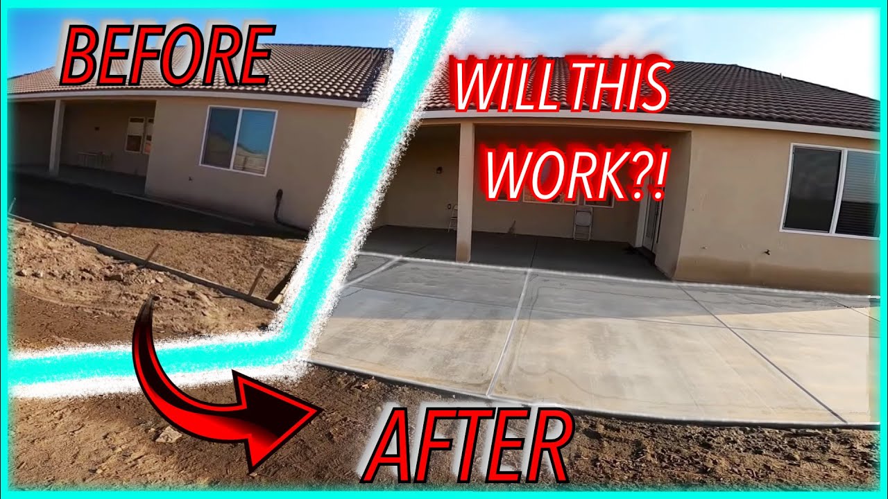WILL THIS PATIO SAVE MY BACKYARD !?