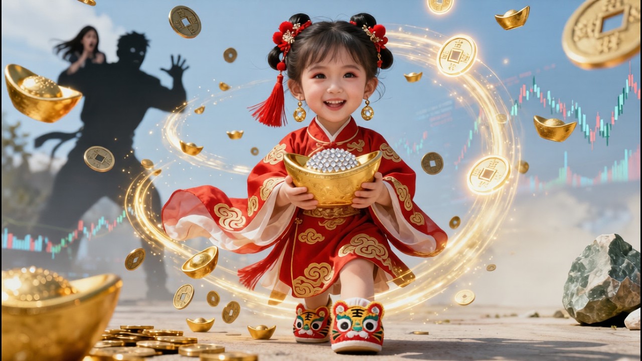 老財神派小財神下凡練手，要幫窮家人賺夠百億才能接班，憑藉仙術賭石炒股一路逆襲，最後卻被反派算計，家人捨命相護也太好哭了吧！#萌娃 #玄幻 #福宝 #逆袭 #女頻 #短劇推薦 #drama #感動