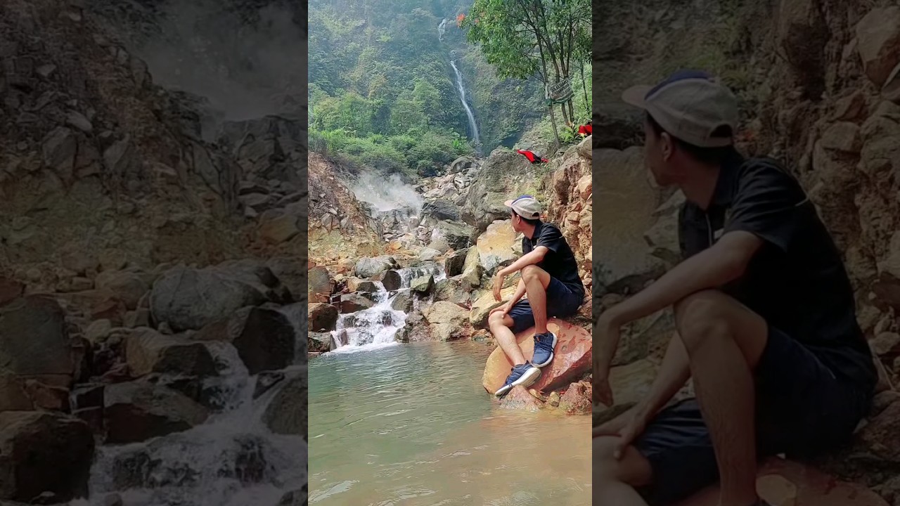 Curug cikawah desa ciasmara pamijahan bogor (Kaki gunung salak)
