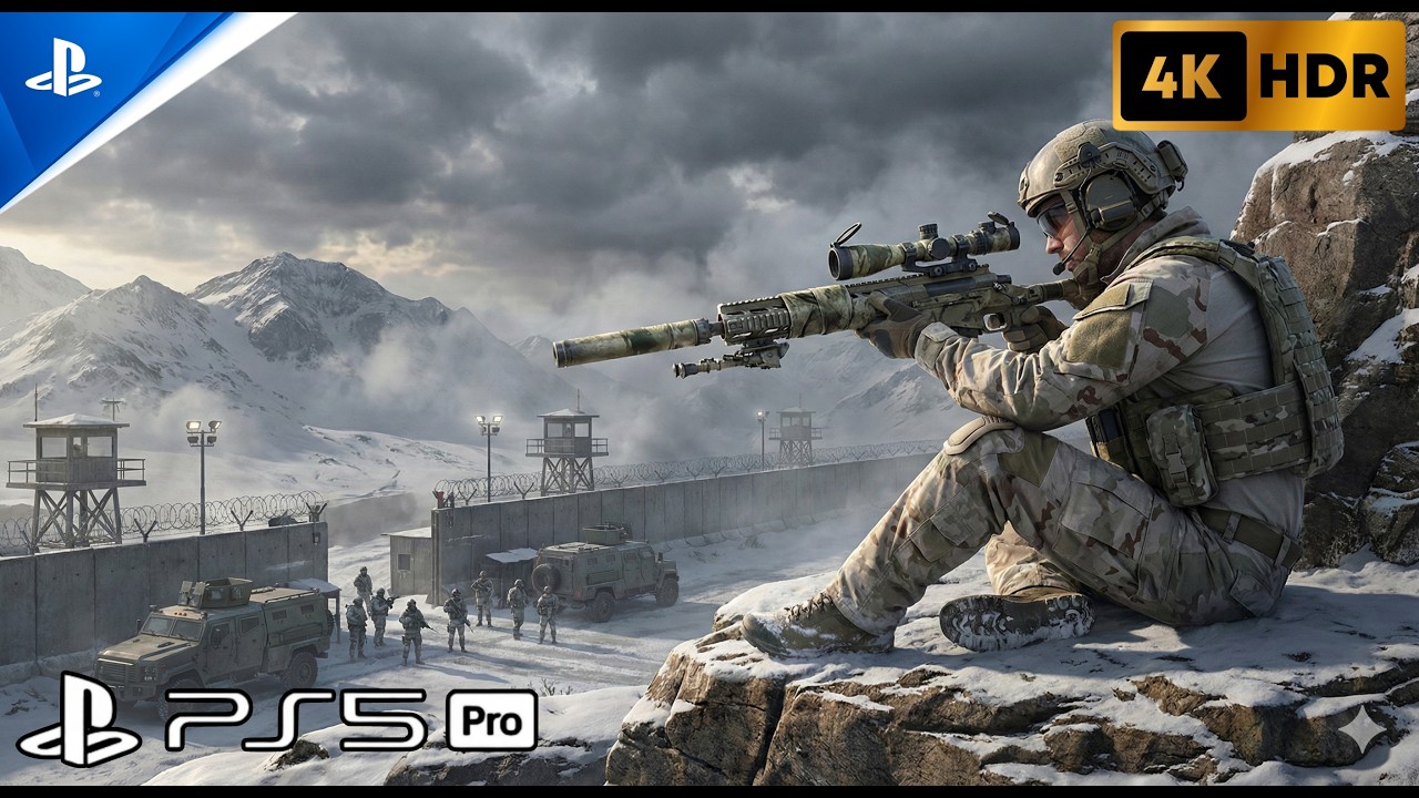 Elite Sniper Extraction Mission on PS5 Pro | Ultra Realistic 4K HDR Gameplay