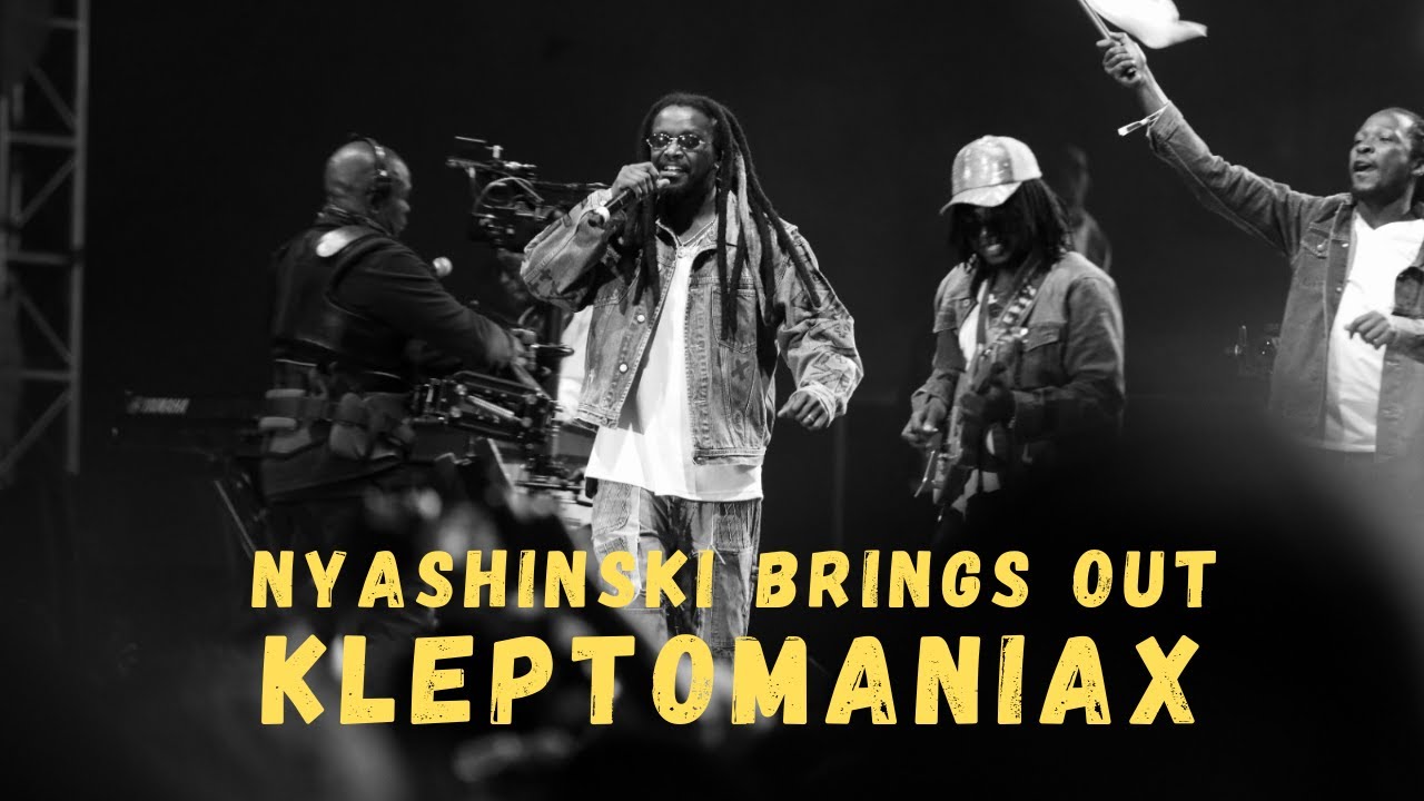 NYASHINSKI brings out KLEPTOMANIAX to perform 'Swing Swing & Tuendelee...' #octoberfest