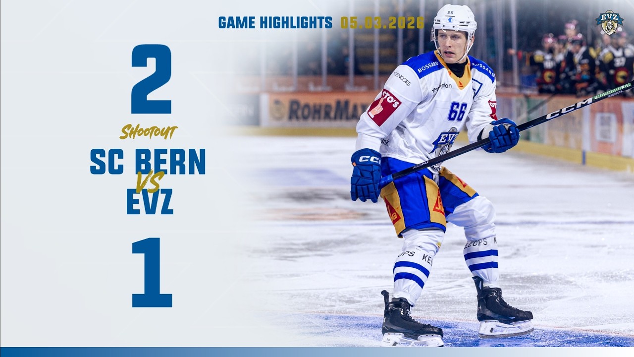 Game Highlights: SC Bern vs EVZ