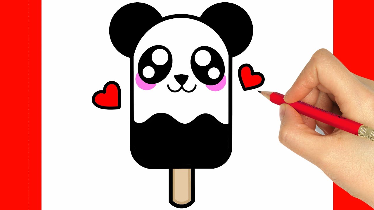 COME DISEGNARE UN GELATO KAWAII