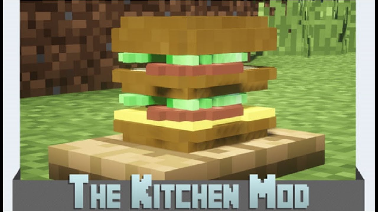 The Kitchen Mod 1.7.2 | Mas comida en Minecraft | JJgamer