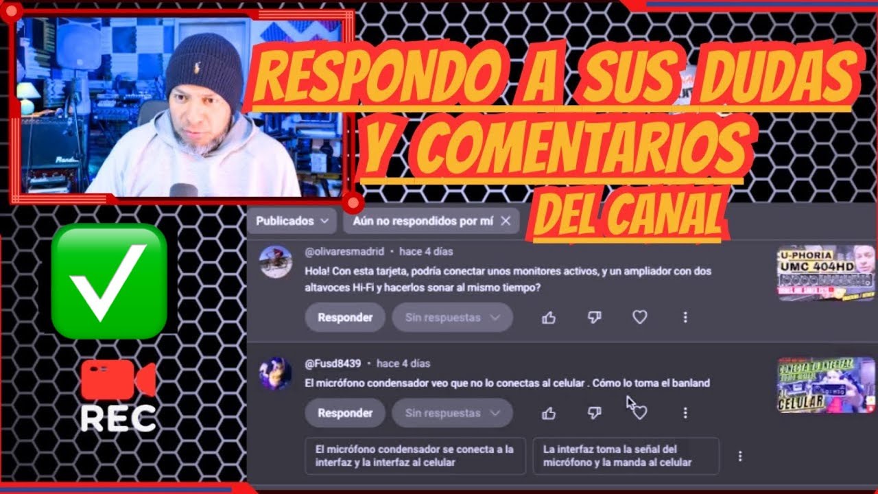 RESPONDO a sus DUDAS y COMENTARIOS  del CANAL ¡La respuesta que buscas está aquí!