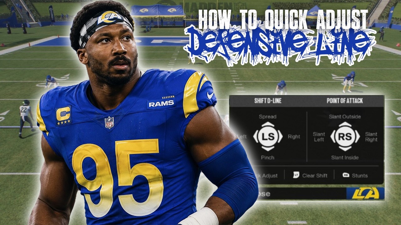 How To Quick Adjust DLine In Madden 27