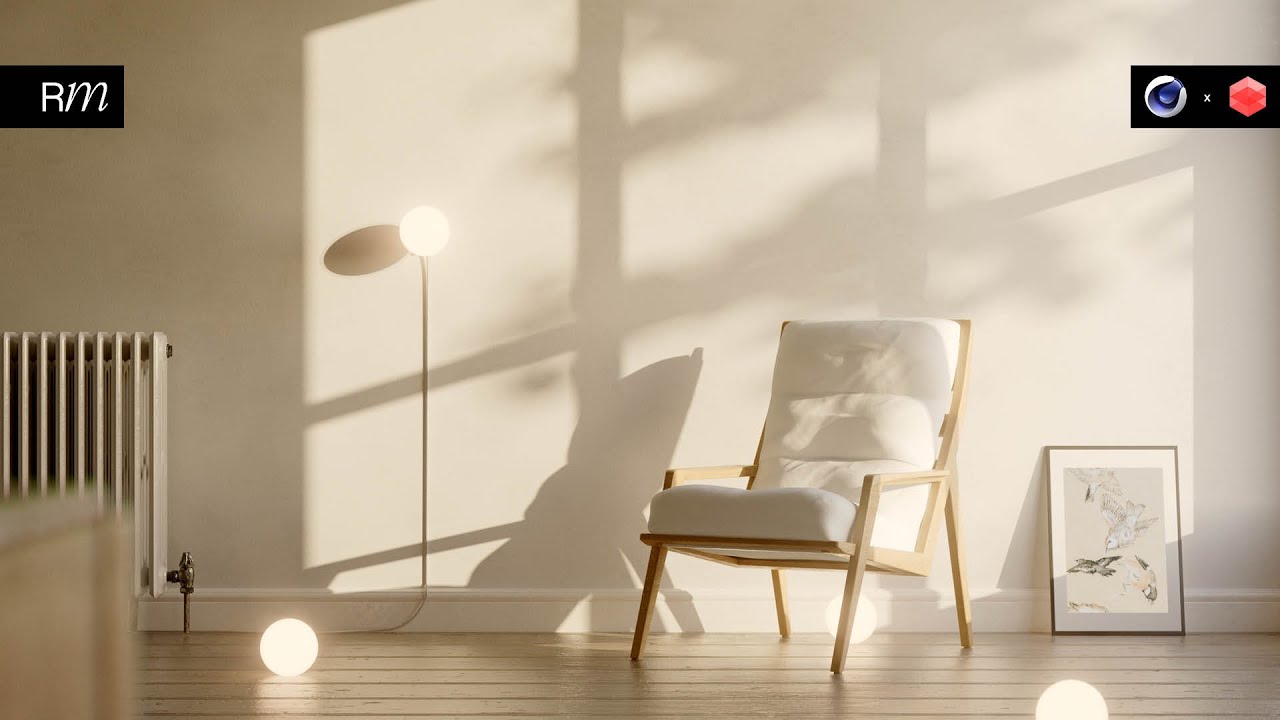 Interior Lighting in Cinema 4D & Redshift
