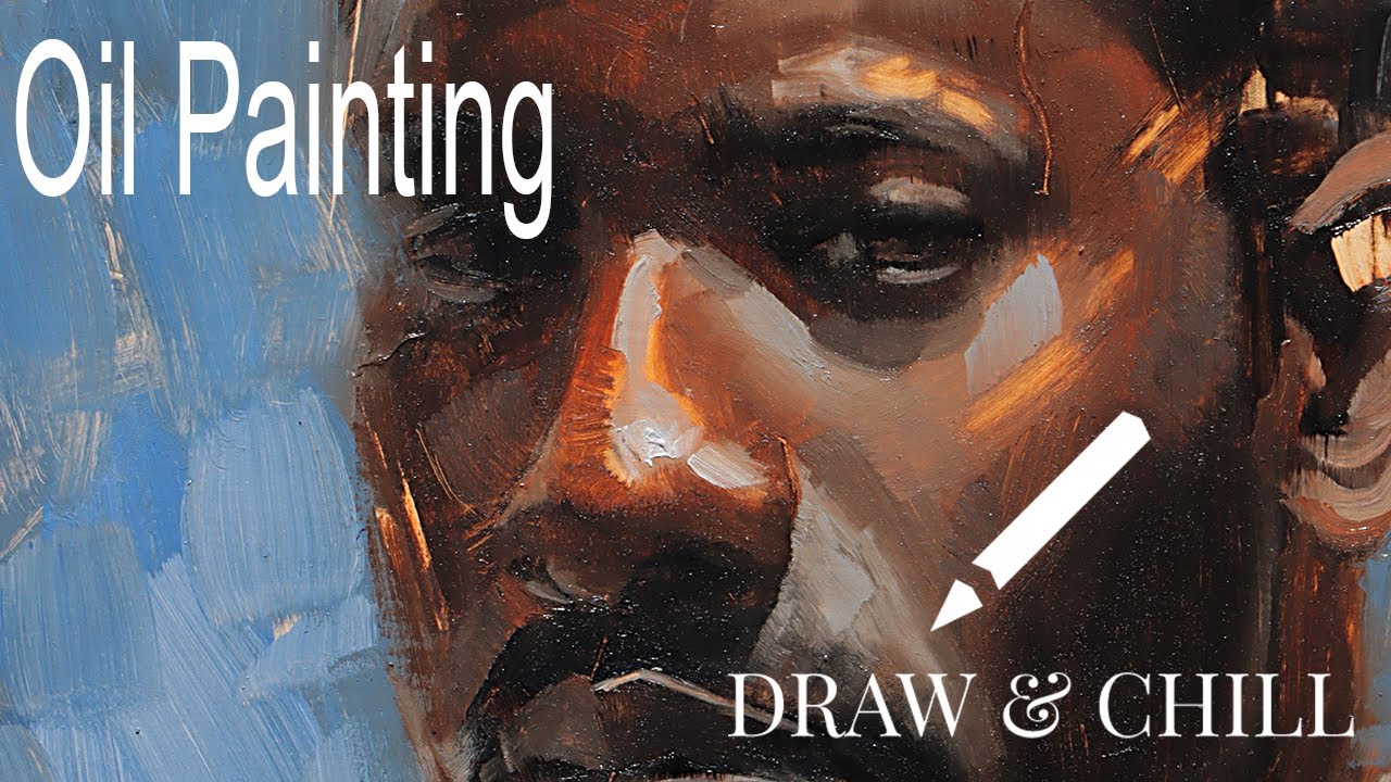 Oil Painting Portrait from AI Generated Reference! Draw & Chill