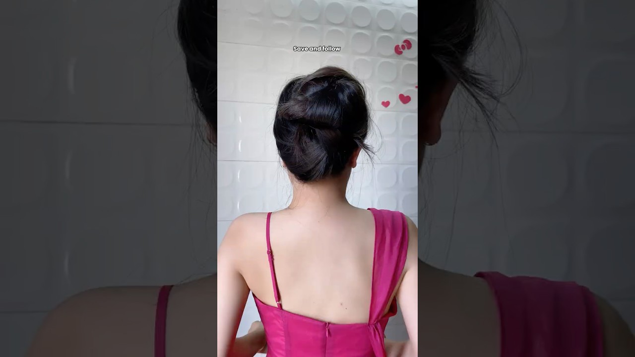 POV: You're running late to a formal event  #updohairstyle  #viral