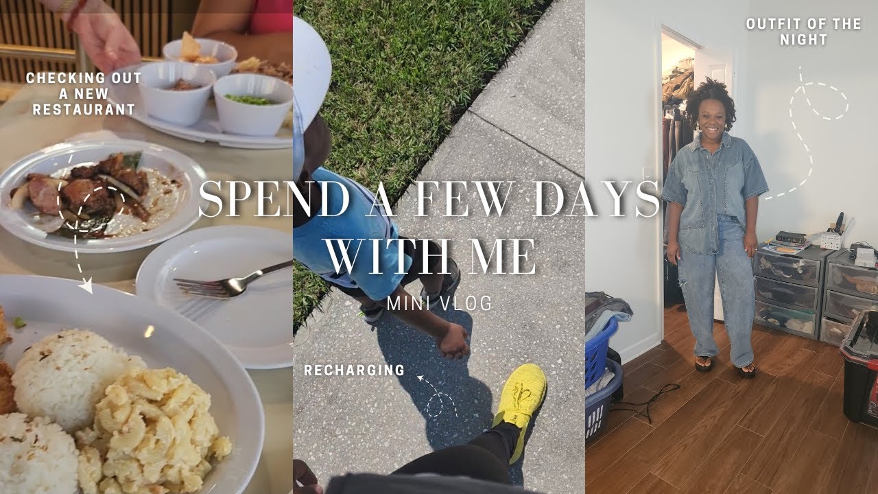 Spend Some Time With Me 💕 Recharging, New Restaurant & Outfit of the Night (OOTN)
