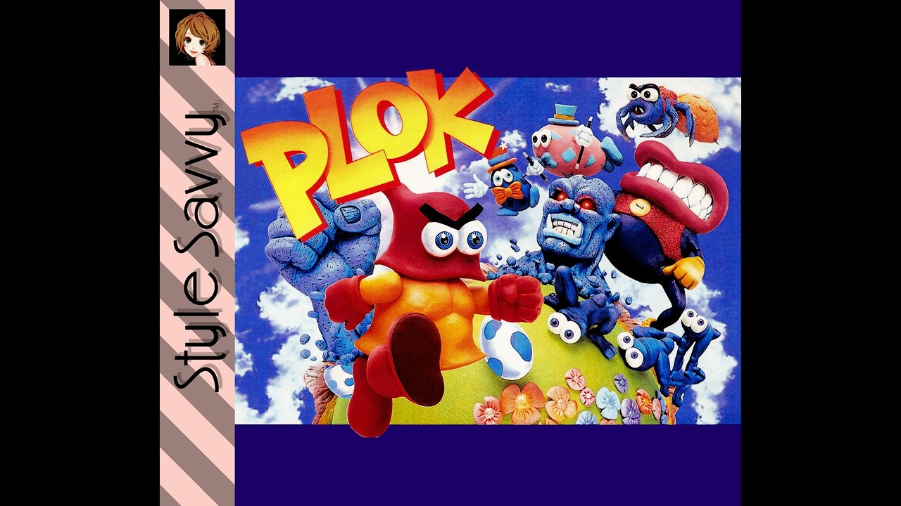 Plok! - Beach: 