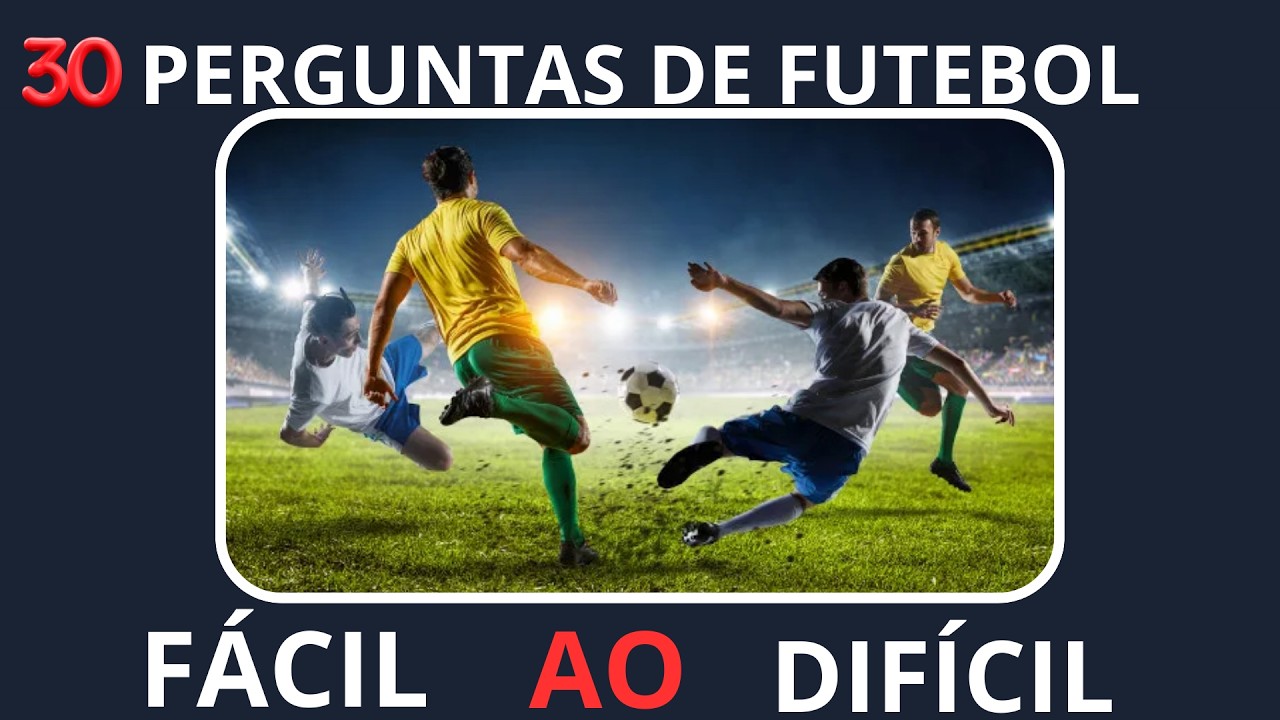 🦖"Do Fácil ao Difícil: O Quiz de Futebol Que Vai Testar Seus Conhecimentos!"
