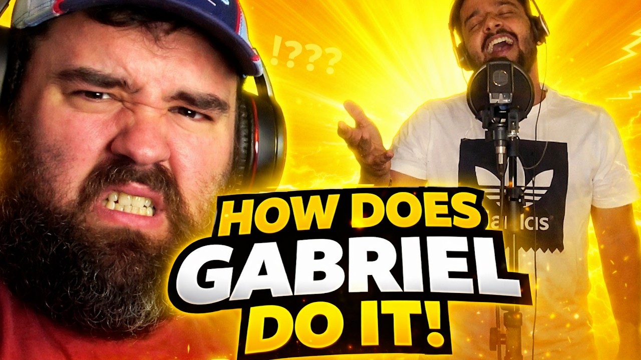 Singer first time reaction to Gabriel Henrique - Fim De Tarde