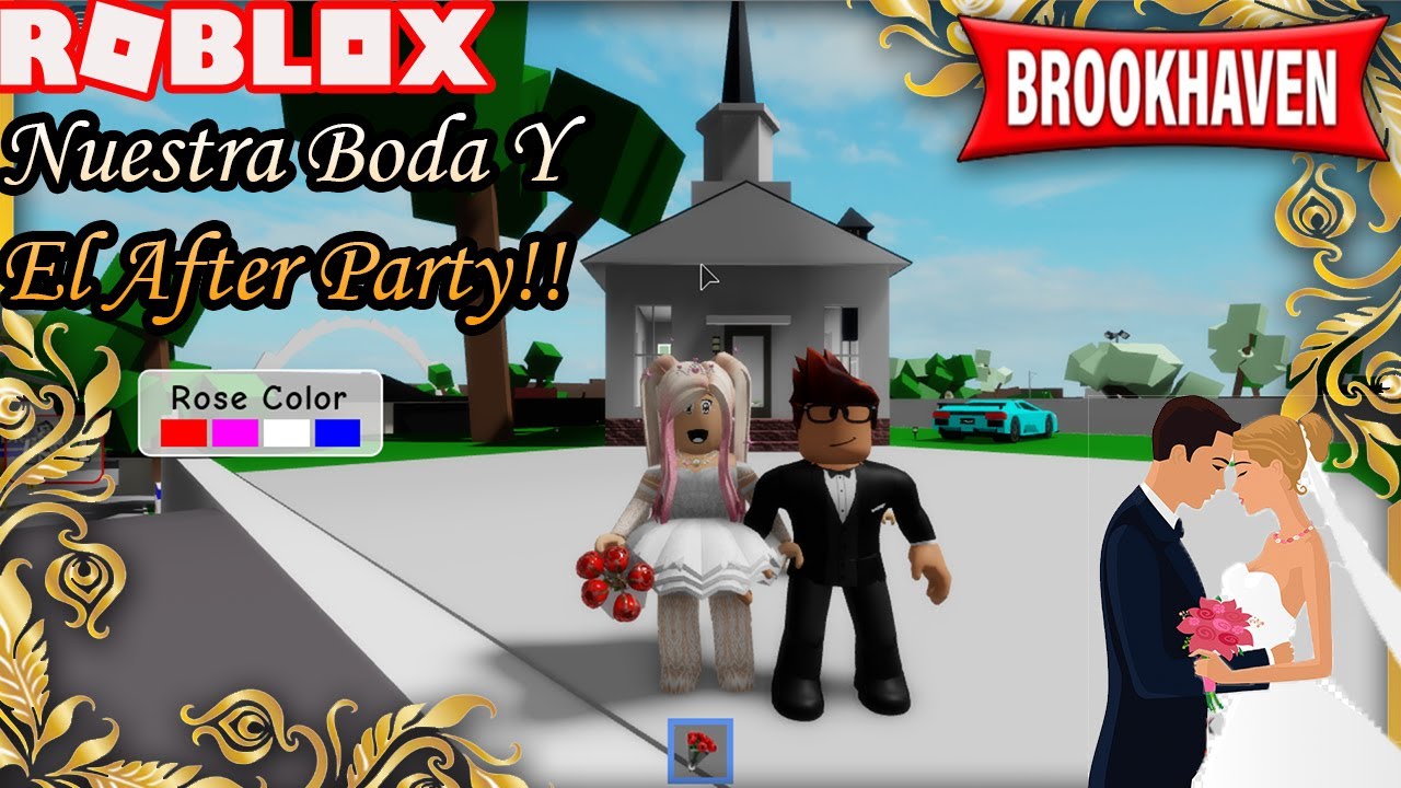 💍Mi Boda Con Gutti En Brookhaven! Y El After Party!! La Pasamos Genial! 👰🏻🤵🏻