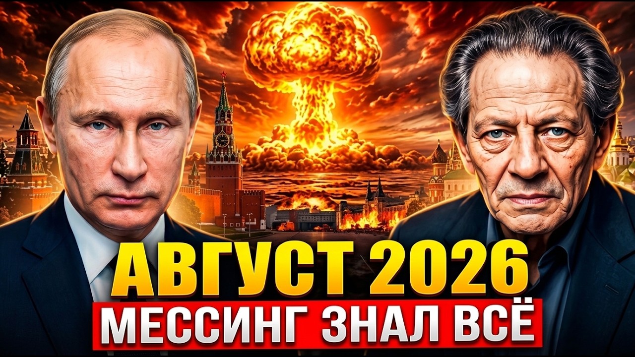 ПУТИН И АВГУСТ 2026: Тайное предсказание Мессинга
