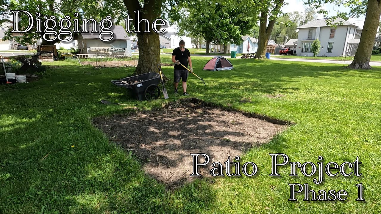 Digging the Patio Project: Phase 1
