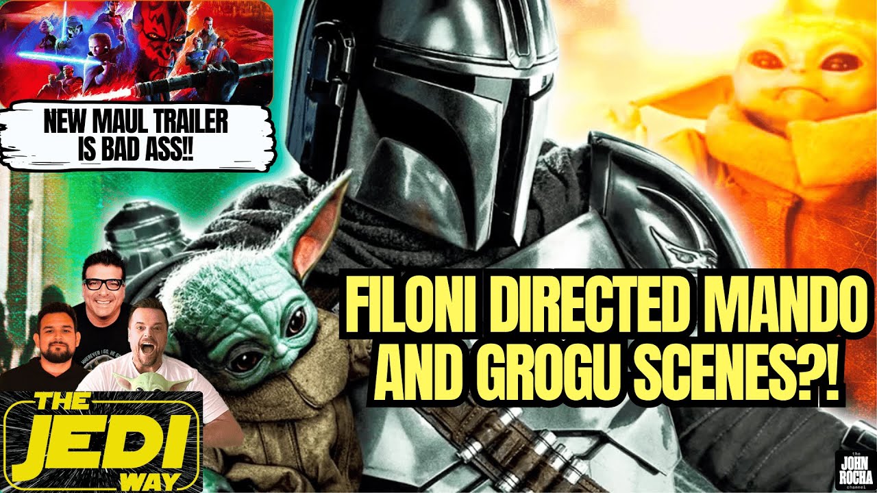 Filoni Reportedly Co-Directs Mando & Grogu, NEW Darth Maul Trailer Teases Dark Series | THE JEDI WAY