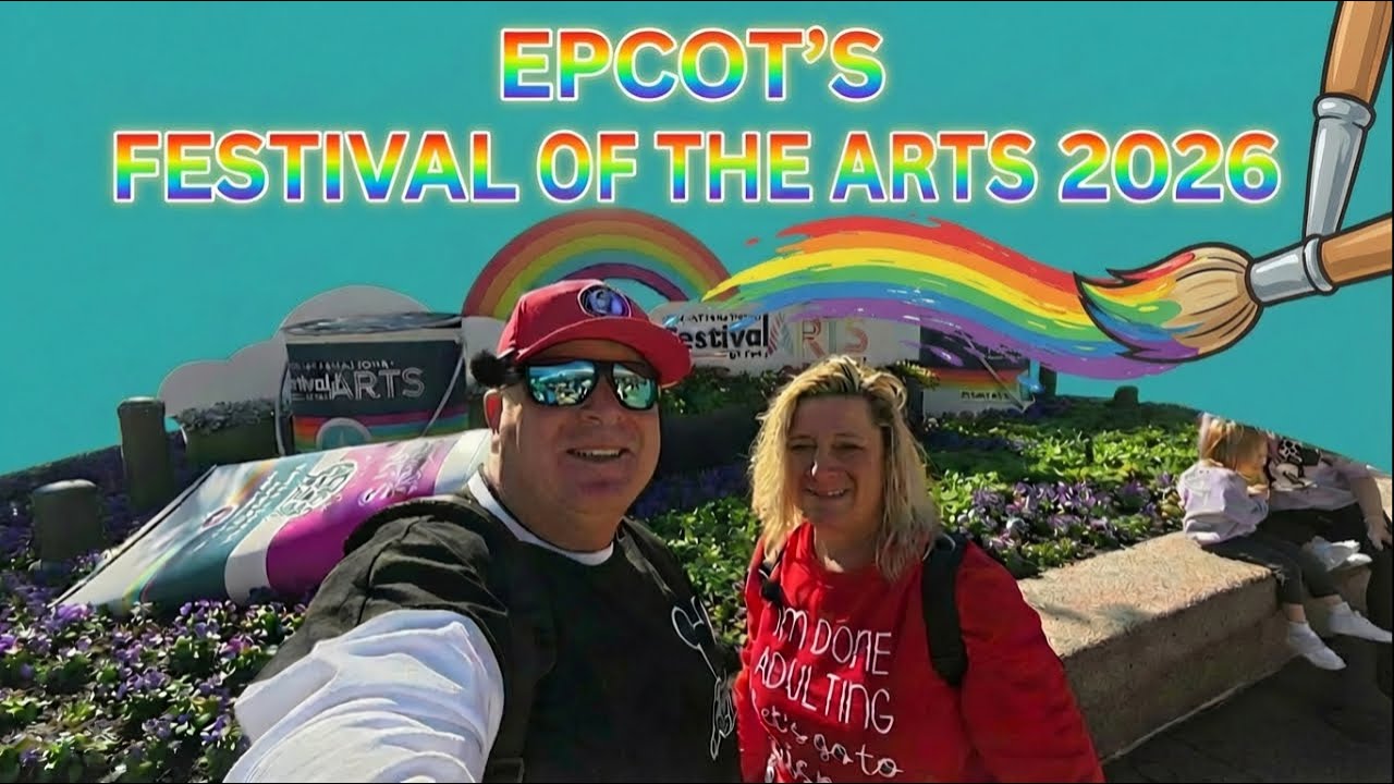 Day 2 EPCOT's Festival of the Arts 2026 | Art Booths & Massive Crowds!