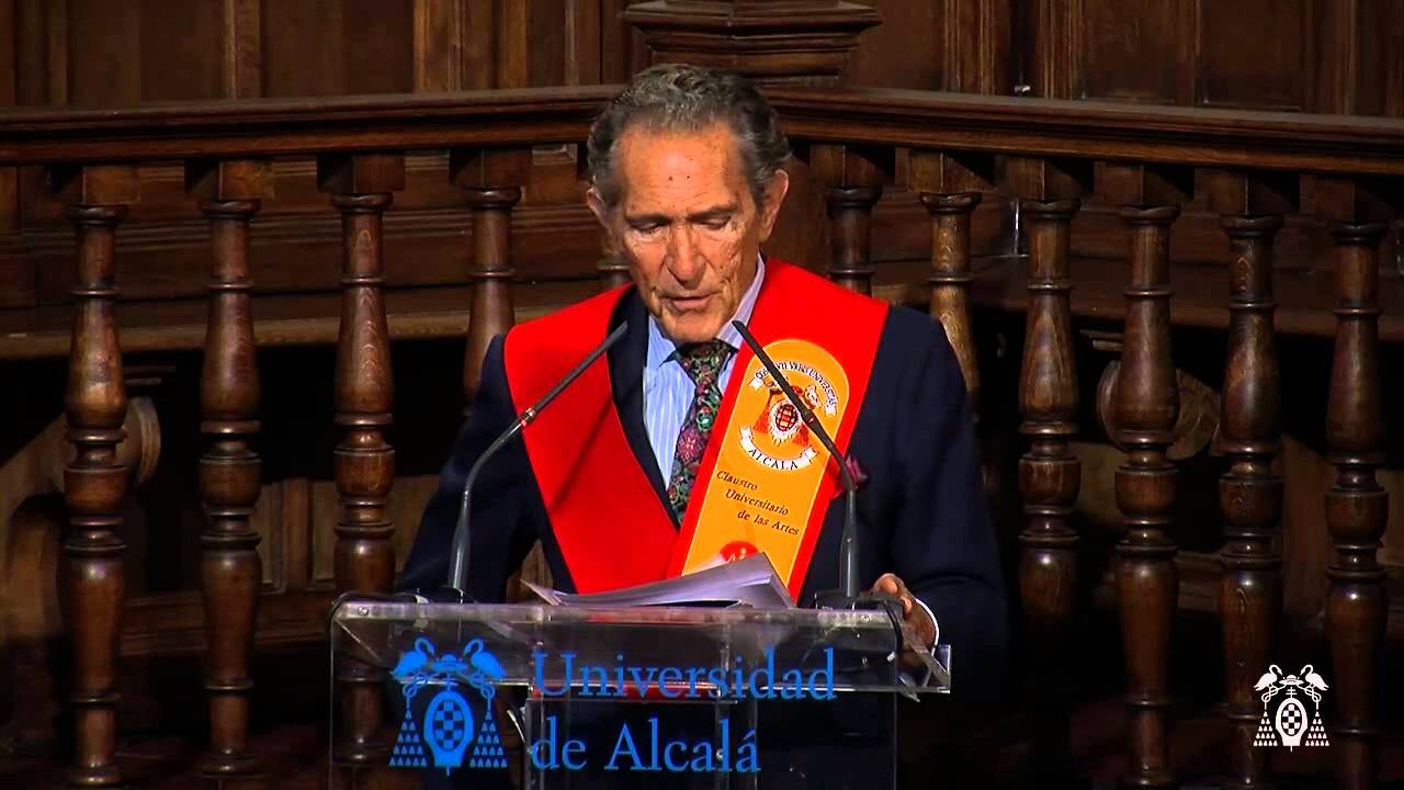 Antonio Gala, durante el Claustro Universitario de las Artes (2012)