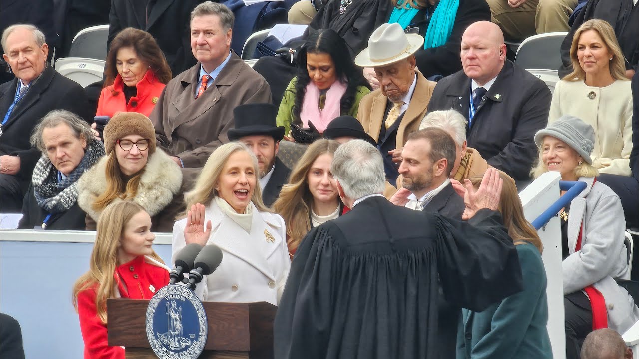Inauguration of Abigail Spanberger