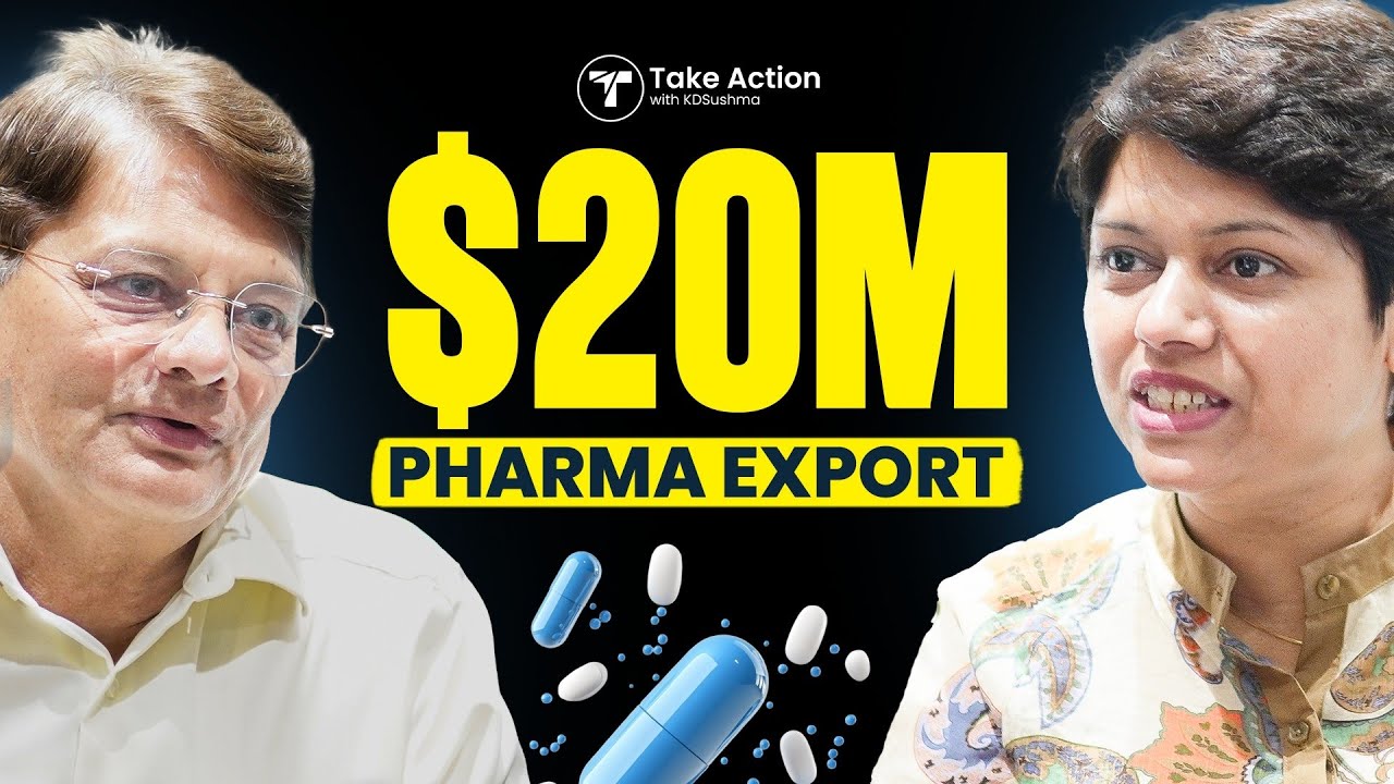 How This Indian Exporter Built a $20M Pharma Empire | 35+ Countries Covered! | KDSushma